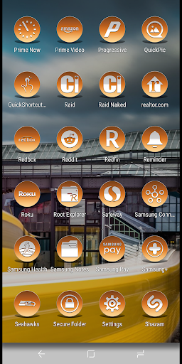 Daf Orange Icon Pack