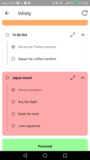 Inlisty Screen 3