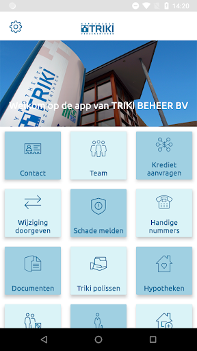 Android application Triki Beheer screenshort