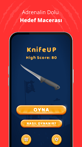 Android application KnifeUP screenshort