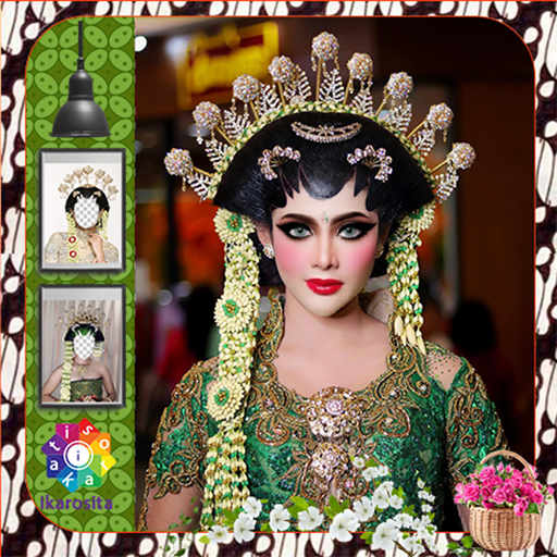 Javanese Bridal Photo Frames +  Icon