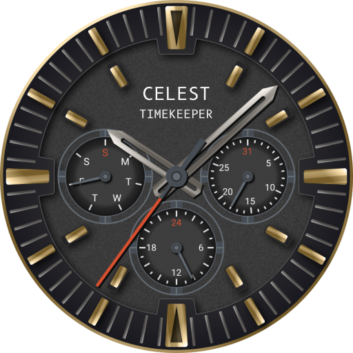 CELEST5447 Analog Watch logo