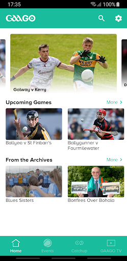 Android application GAAGO screenshort