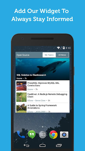 Screenshot of Open Source News & Trends