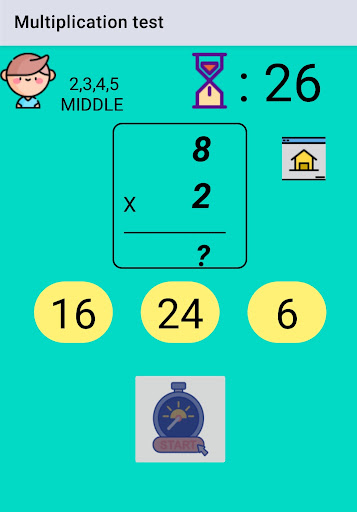 Multiplication Math Games Screen 3