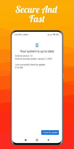 Get Android 13 Updates Screen 3