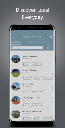 Town of Pecos City Screen 3