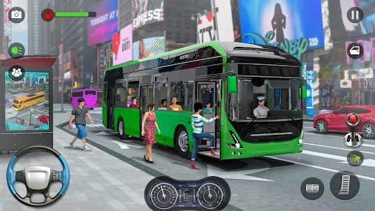 Simulador de ônibus indiano 3d