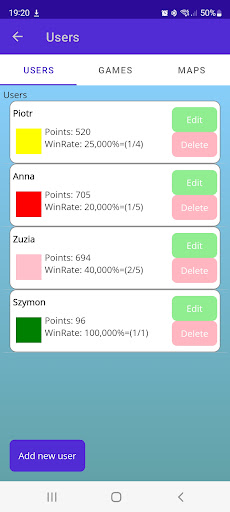 Android application Gbb Ticket To Ride Calculator screenshort