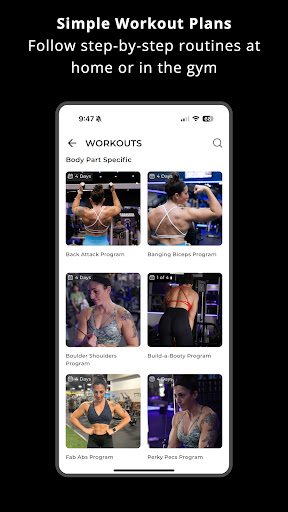 Screenshot of Freshman Fitness