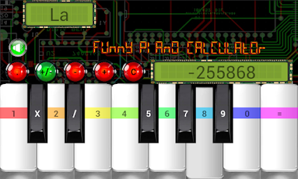 Funny Piano Calculator