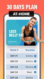 Lose Weight at Home - Home Workout in 30 Days screenshots 10