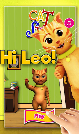 Android application Cat Story With Leo's Fun Toys screenshort