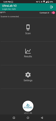 Android application APTSENS screenshort