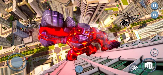 Super Giant Hero Destruction