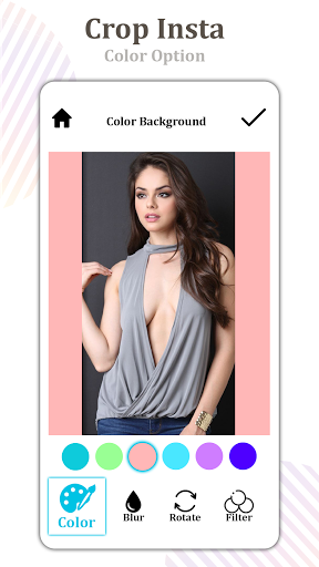 Instrafitter Square Fit  No Crop Photo Editor