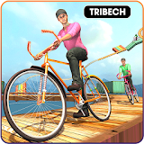 Impossible Bicyle Racing Stunts Tracks 3D icon