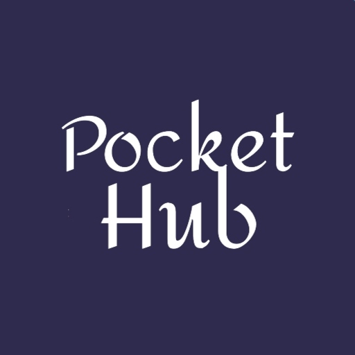 Pocket hub:CashbackProducts & logo