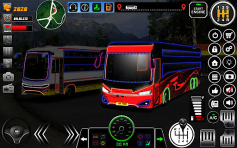 Screenshot 4 Uphill Bus Game Simulator android