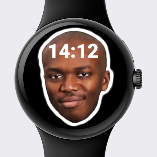 Android application BALDSKI Watch Face screenshort
