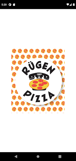 Android application Ruegen Pizza screenshort
