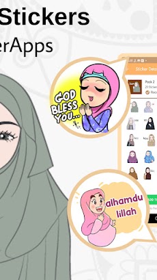 Hijab Sticker for Whatsappのおすすめ画像5