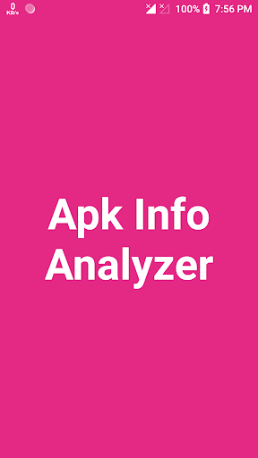 Android application Apk Info Analyzer screenshort