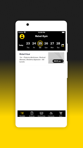The Rebel Gym Screen 2