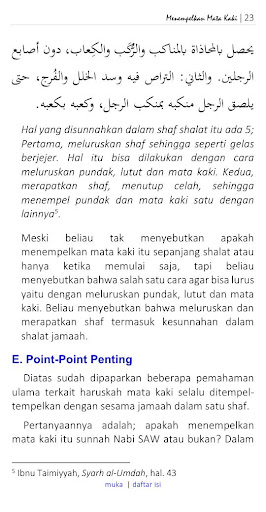 Menempelkan Mata Kaki Wajibkah