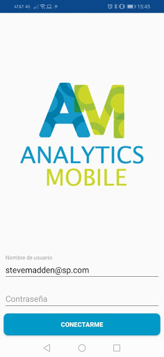 Android application Analytics Mobile 2.0 screenshort