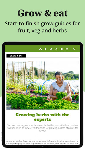 Screenshot of BBC Gardeners' World Magazine