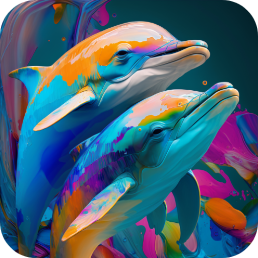 Dolphins Wallpapers & Lock logo
