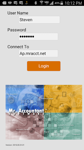 Android application Mr Accountant Field App screenshort