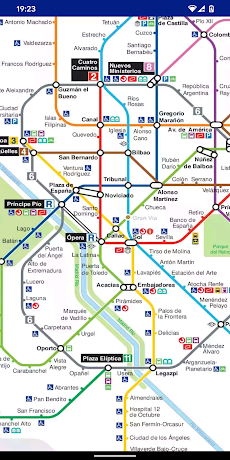 Madrid Subway Mapのおすすめ画像2