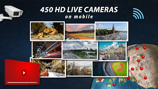 Android application HD live Webcams views online screenshort