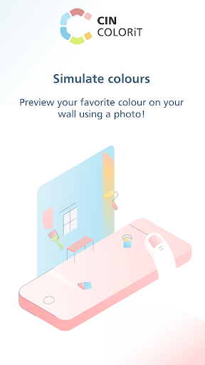 Android application CIN COLORiT screenshort