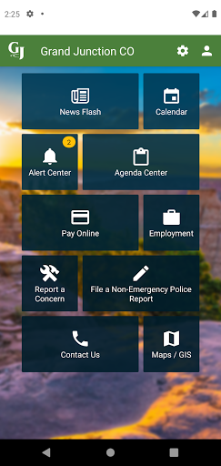 Android application Grand Junction CO screenshort
