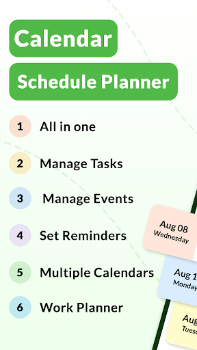 Android application calendar 2024 screenshort
