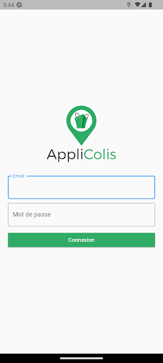 Android application Applicolis transporteur screenshort
