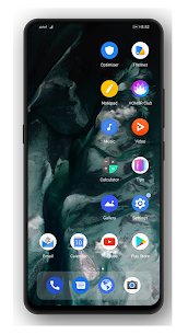 G-Pix #091 Android Q#093  Dark EMUI 9/10 THEME Apk Download 1