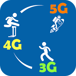 תמונת סמל בדיקת מהירות WiFi ו-3G, 5G, 4G