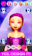 screenshot of Princess Fairy Hair Salon Game