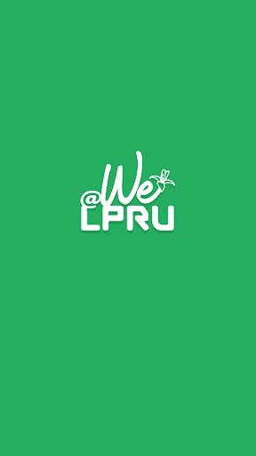Android application We@LPRU screenshort