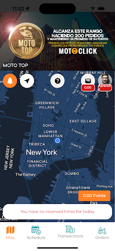 Android application Motoclick Drivers screenshort