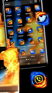 Download Fire & Ice Theme Launcher For PC Windows and Mac apk screenshot 2