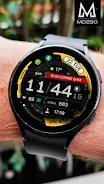 MD290: Digital watch face Screenshot