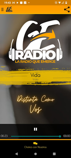 RadioGE Screen 2