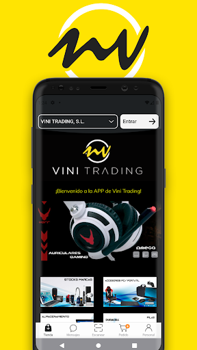 Android application Vini Trading v2 screenshort