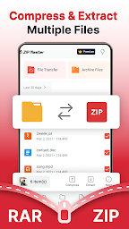 AZIP Master: ZIP / RAR, Unzip