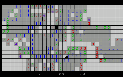 Android application Minesweeper Bomber Gravity screenshort